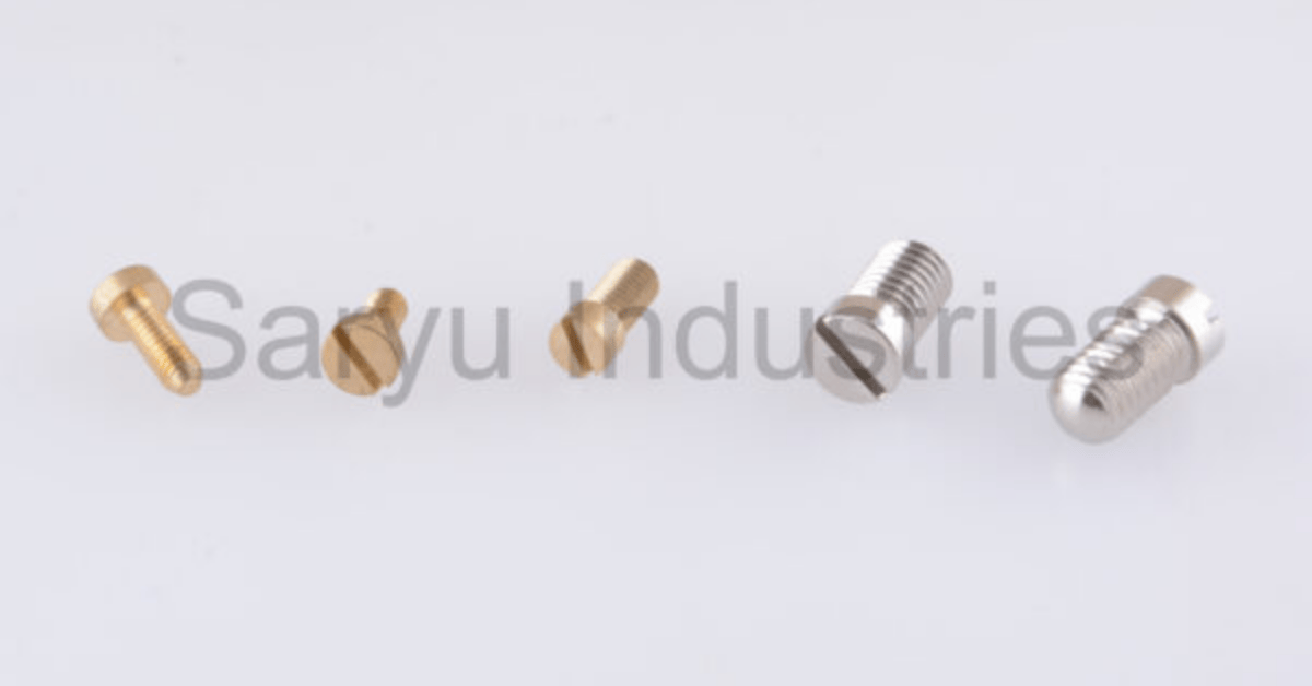Brass Screw Fittings
