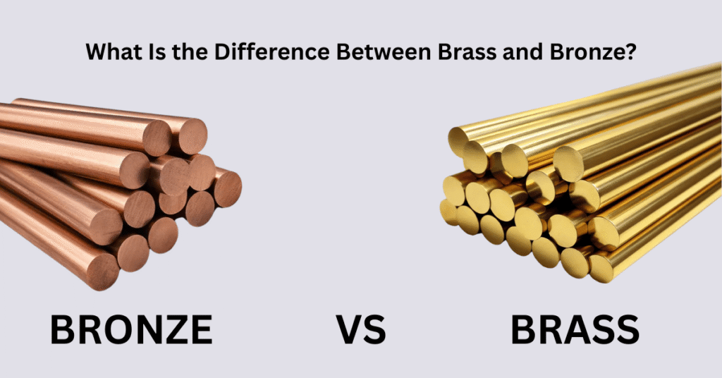 difference between brass and bronze