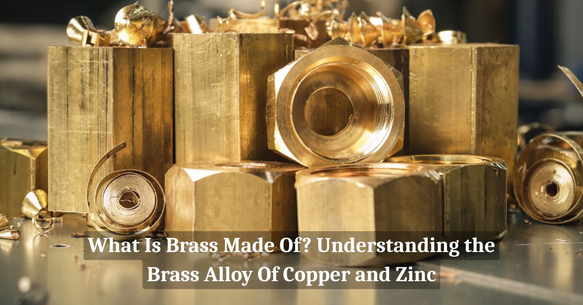 brass alloy of copper and zinc