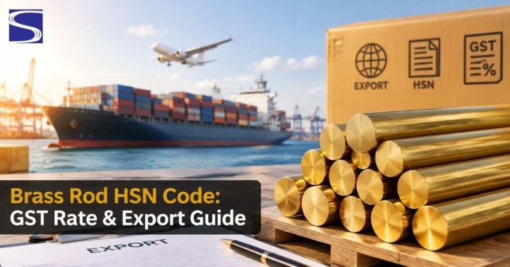 brass rod hsn code