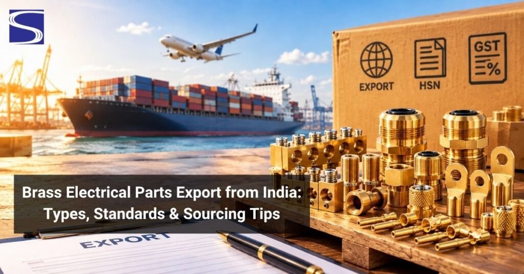 brass electrical parts export from india