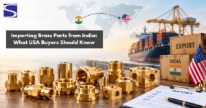 importing brass parts from India