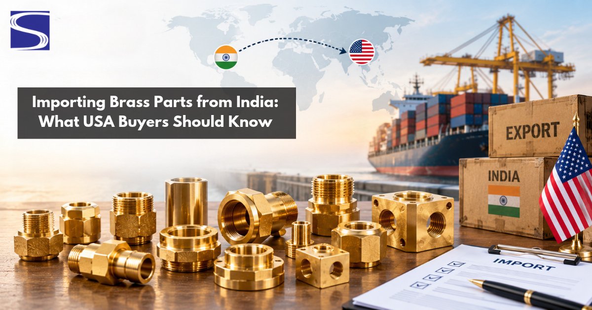 importing brass parts from India